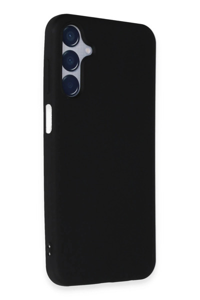 NewFace حافظة سامسونج جالاكسي M15 من السيليكون الأول (192727) - أسود
