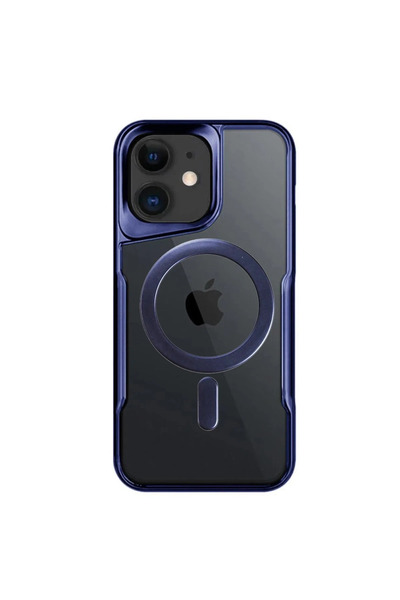 NewFace Sptrns iPhone 12 Case Boyi Magsafe Silicone Cover (190352) - Navy Blue