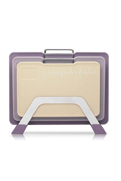 Generic Cutting Boards For Kitchen Dishwasher Safe, Set Of 3 With Holder, Pla...