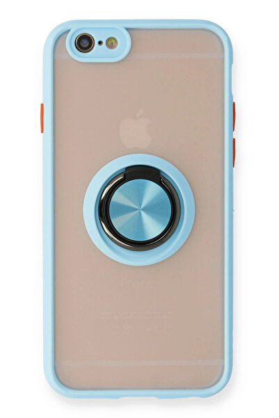 NewFace Sptrns iPhone 6 Case Montreal Ringed Silicone Cover - (191225) Ice Blue