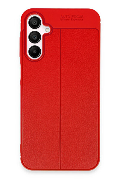 NewFace غطاء حماية لهاتف سامسونج جالاكسي A15 4G مع تركيز تلقائي (191638) - أحمر