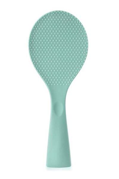 Generic Silicone Standing Rice Spatula with Non-Stick Paddle, Heat Resistant ...
