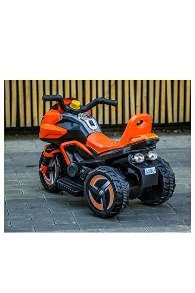 LITTLE ANGEL - Kids Ride On Electric Bike Toy With Light - Red