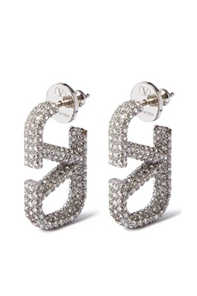 neslyaccessories Vl brand series vip silver earrings with stones