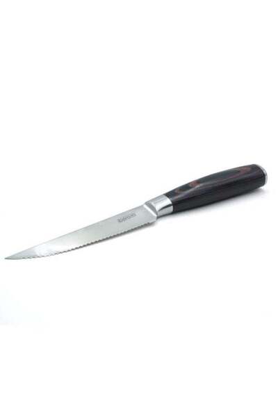 Generic BERAM 4.5 Inch Steak Knife with Pakka Wood Handle 3CR13Stainless Stee...