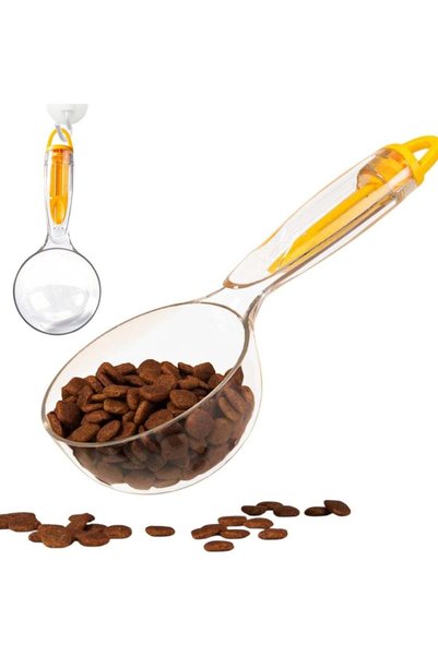 Generic Dog Food Measuring Cup 200ml Cat Food with Clip | Multifunctional Pet...