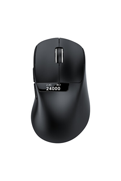ATAsoft Freewolf A7 Kablosuz Dijtal Ekranlı Oyuncu Mouse PAW3311 1000 Hz 24000 DPI Bluetooth Mouse