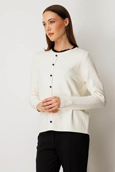 KATREGİYİM On Fashion Ruffle Detailed Knit Sweater