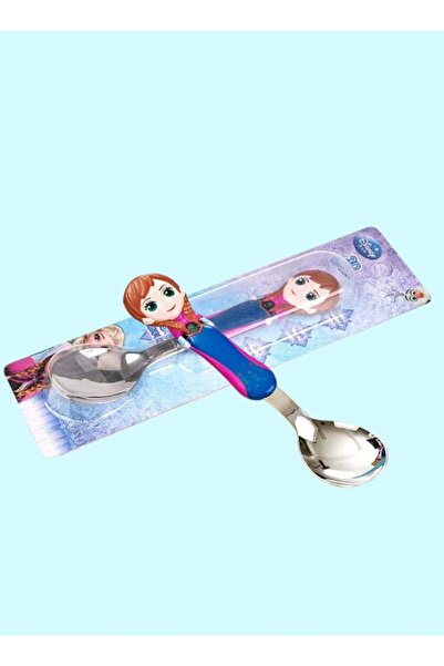 Generic Kids Spoon Stainless Steel with Assorted Cartoon Character (Ana)