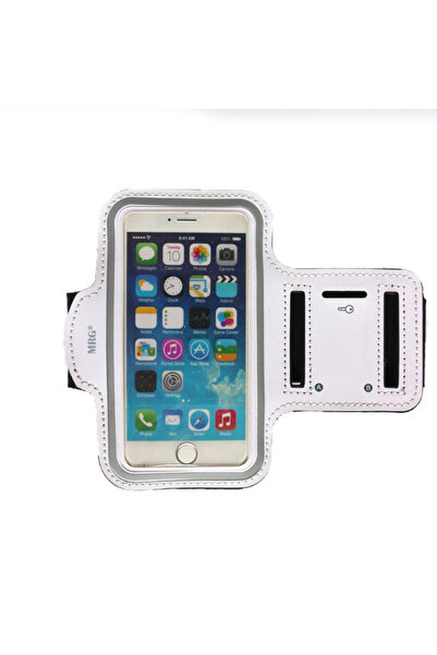 MRG Θήκη τηλεφώνου M592, Για βραχίονα, 4,7 ίντσες, Λευκή