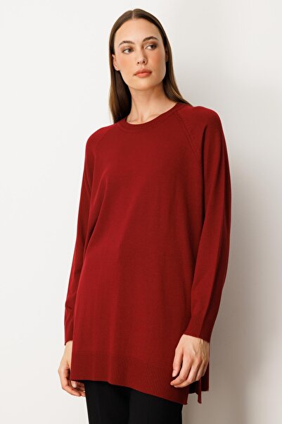 KATREGİYİM On Fashion Buttoned Back Crew Neck Sweater