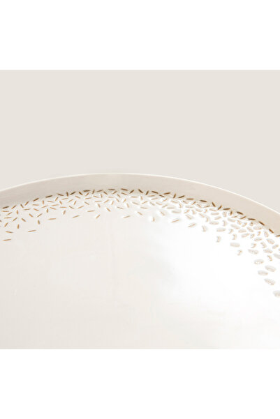 Chakra Finesse Servis Tabağı 26 CM Natural