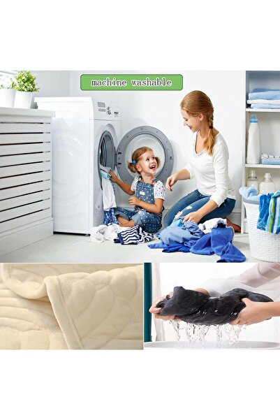 OEM MTHGH cushion cover, anti-slip protection, waterproof, 45x45 cm, zipper, light beige color