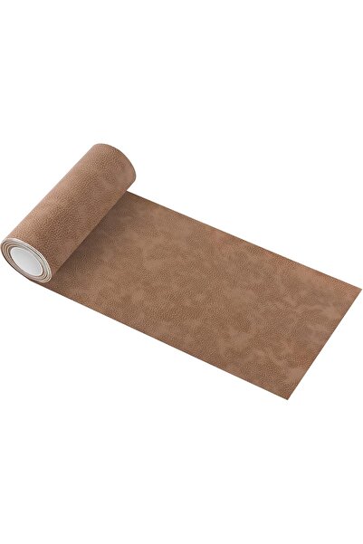 OEM Repair leather, self-adhesive, 10x160 cm, dark beige 1.0, for sofas, bags, furniture, car seats