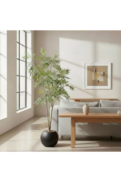 Casco Artificial plant, 200cm tall, with an elegant round pot