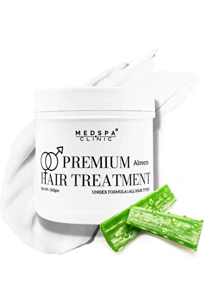 MEDSPACLINIC Premium Hair Treatment with Aloe Vera, Unisex Deep Conditioning,...