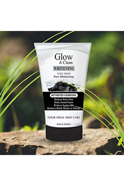 Glow & Clean Whitening Face Wash, Activated Charcoal