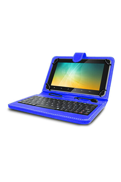 MRG Tablet Keyboard Case L-404, 10 Inch, TypeC, Blue