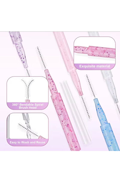 MEDIBA Kaş Kirpik Laminasyon fırçası 5 li paket