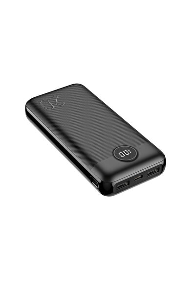 MRG Φορτιστής Veger L20, 20000mAh, Οθόνη LED, Γρήγορη Φόρτιση, Μαύρο