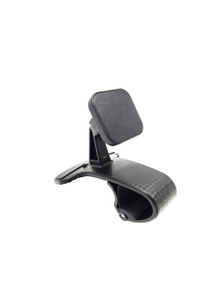 MRG Suport telefon M651, Magnetic, Cu placuta numar telefon, Negru