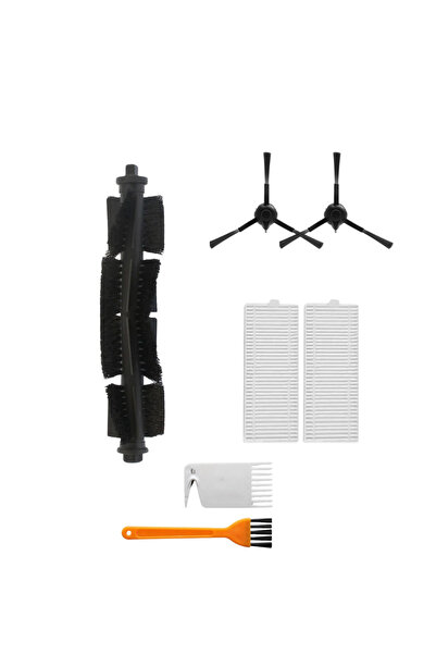 Asgard Grup Compatibil cu 360 S8 1 perie principală, 2 filtre, 2 perii laterale negre 2 piepteni