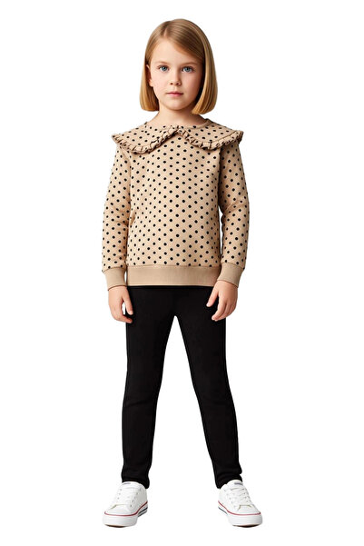 PayBuy Delicate Collar Detailed Girls' Knitted Set Comfort and Style in One Quality Stylish Comfortable