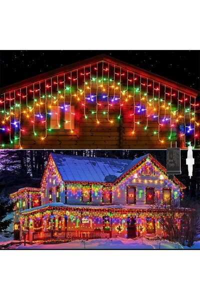 MRG Instalatie Craciun Turturi cu Flash M946, 12M, Intreconectabila, Multicolor