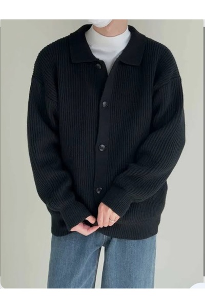 EAS GİYİM ملابس تريكو بياقة بولو وأزرار مزخرفة