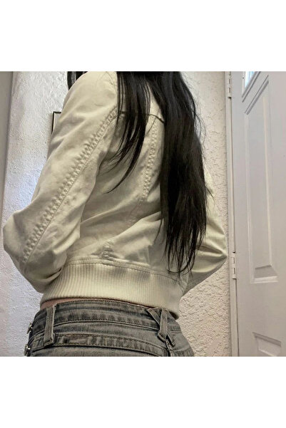 DEEFWEAR Y2K Crop Jacket