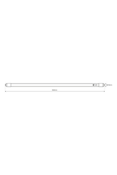 Other LED fluorescent lamp 20W 2100lm 6500K 150cm