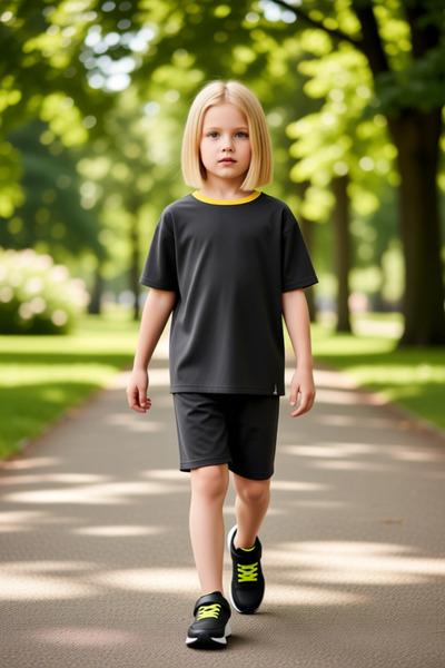 PayBuy Boys' Cotton Crew Neck Short Sleeve T-Shirt and Shorts Set Quality Stylish Comfortable