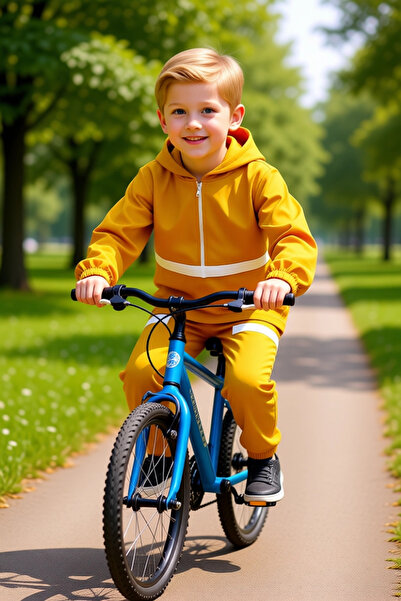 PayBuy Boys' Cotton Thin Knitted K Hooded Sweatshirt and Sweatpants Set Quality Stylish Comfortable