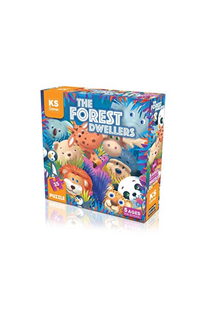 Ks Games 35 Parça Puzzle - The Forest Dwellers