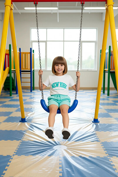 PayBuy Girls' 100% Cotton Comfortable Slogan Printed Short Sleeve Top and Shorts Set Quality Stylish Comfortable