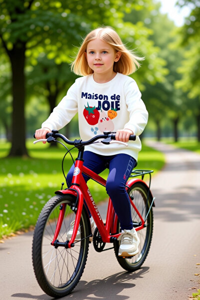 PayBuy Cute Fruit Printed Crew Neck Long Sleeve Girls Cotton Pajamas Set Good Quality Stylish