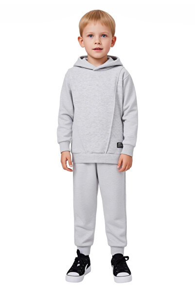 PayBuy Boys' Hooded Sweatshirt and Sweatpants Two-Piece Set Comfortable Casual Wear Good Quality