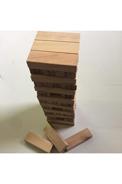 Jenga – مكعبات – 54 قطعة خشبية