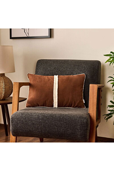 KUT FLY وسادة ناعمة - بني - 35x55 سم