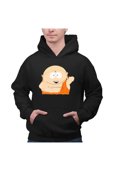 OEM Ανδρικό Φούτερ με Κουκούλα South Park Buddhist Monk Buddhist