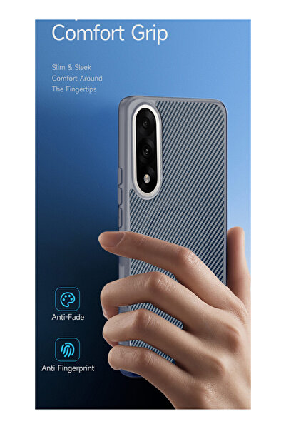 Wtech OnePlus Nord 5 5G 2025 Soft Silicone Carbon Fiber Magsafe Protective Back Case Cover