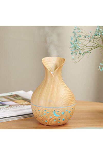 MRG Υγραντήρας αέρα MAJ21003, USB, Αρωματοθεραπείας, Ανοιχτόχρωμη δρυς