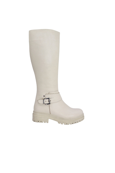 Hobby 266028 Hakiki Deri Kadın Çizme