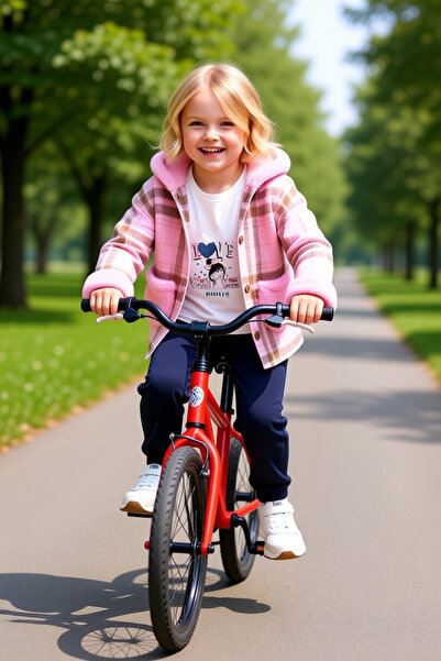 PayBuy Girls' Top-Bottom Three-Piece Set Plaid Jacket T-Shirt and Pants Good Quality Stylish Comfortable Casual