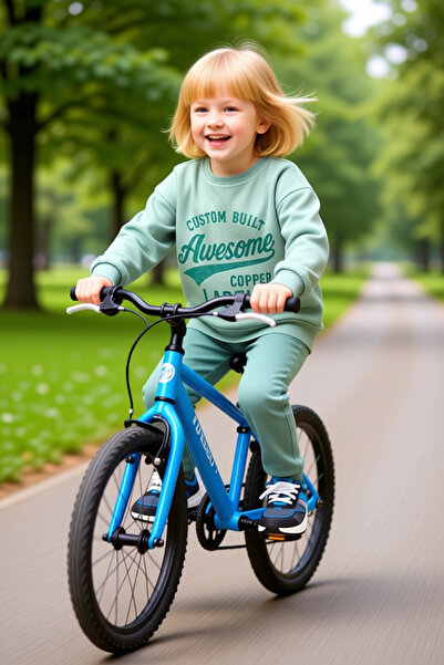 PayBuy Girls' Slogan Printed Crew Neck Fleece Sweatshirt and Leggings Set Quality Stylish Comfortable