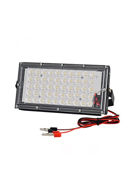 MRG Rectangular Camping Projector M897, 12v, 50w, SMD Led