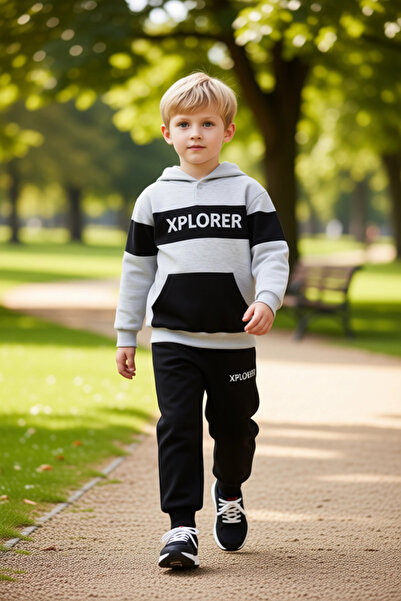 PayBuy Ready to Explore Boys' Hooded Set Comfort and Style Combined Quality Stylish Comfortable