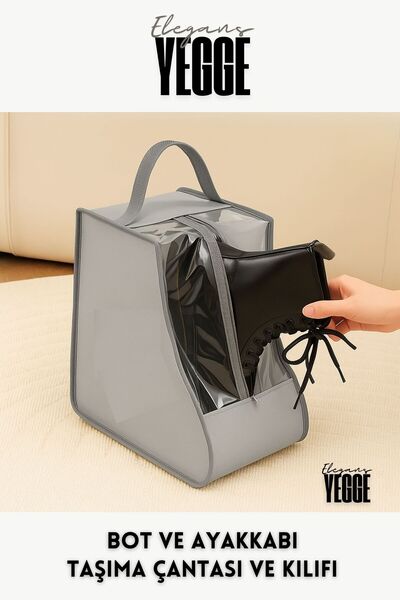 YEGGE 2 Pcs Boot Shoe Storage Bag - Shoe Bag Boot and Shoe Organizer Shoe Organizer