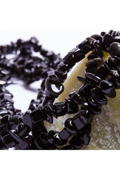 ZERO LAND NRZSNT حجر أونيكس مكسور (133313) حجر طبيعي-أسود