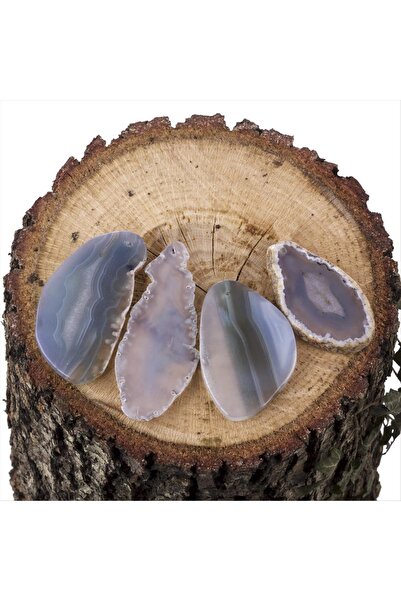 ZERO LAND قلادة من الأحجار الكريمة الطبيعية من NRZSNT (213647) أزرق فاتح-1